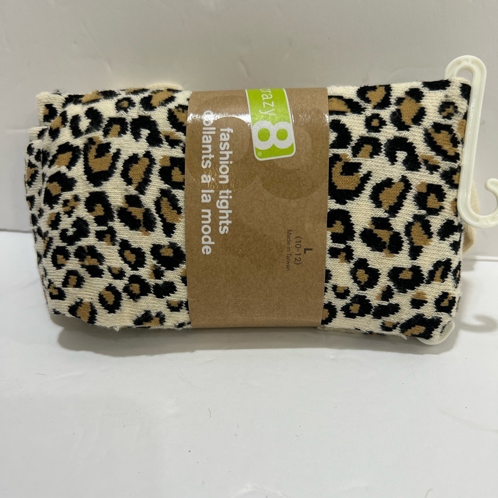 Crazy 8 Leopard Print Fashion Tights - Picture 4 of 6